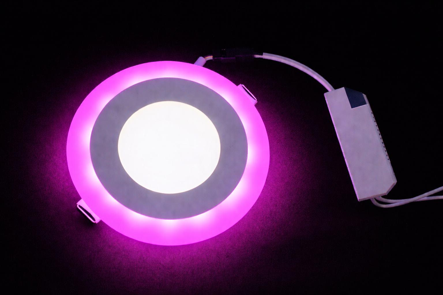 Spot encastrable double éclairage